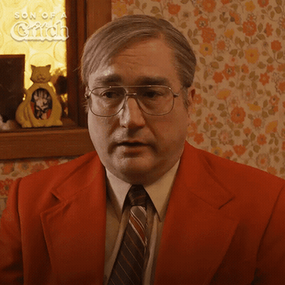 A Man With Glasses And A Red Suit Says I Got Fired GIF