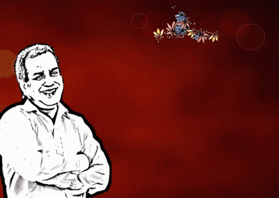 A Man With His Arms Crossed And A Quote That Says You Will Become Successful GIF