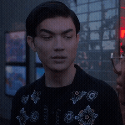 A Man With His Eyes Closed And The Words It 'S Not My Fave Below Him GIF