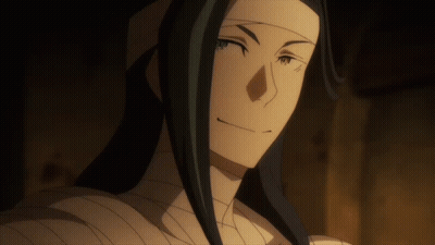 A Man With Long Black Hair Says " I See , I See So This Is How It Ends " GIF
