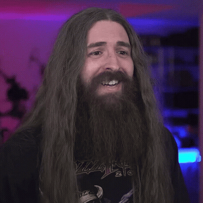 A Man With Long Hair And A Beard Asks What Is That GIF
