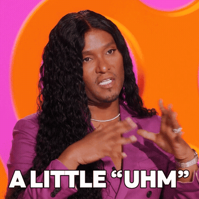 A Man With Long Hair And A Beard Says " A Little Uhm " GIF