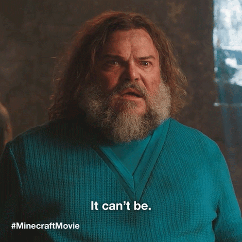 A Man With Long Hair And A Beard Says It Can 'T Be .. GIF