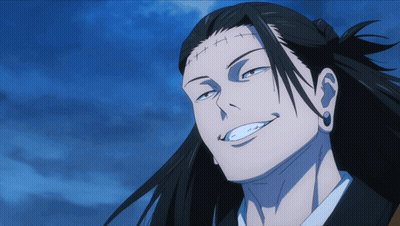 A Man With Long Hair Has A Stitch On His Head GIF