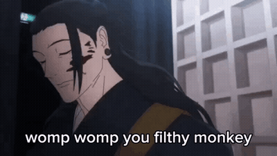A Man With Long Hair Is Standing In Front Of A Building With His Eyes Closed . GIF