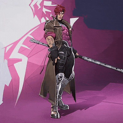 A Man With Red Hair Is Holding A Sword GIF