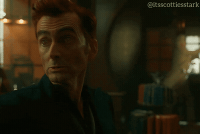 A Man With Red Hair Is Screaming With The Words Ahh Gabriel Written Below Him GIF