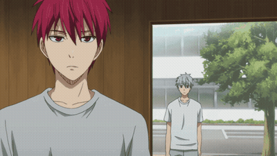 A Man With Red Hair Is Standing Next To A Man With Gray Hair GIF