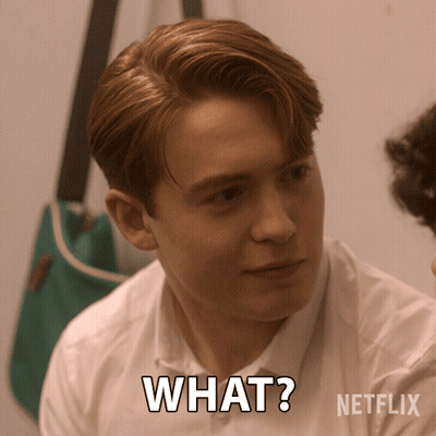 A Man With Red Hair Says What In A Netflix Advertisement GIF