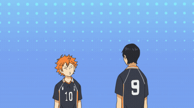 A Man With The Number 9 On His Shirt Is Standing Next To Another Man With The Number 10 On His Shirt GIF