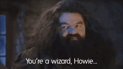 A Man With The Words You 'Re A Salary Cap Wizard Written Below Him GIF