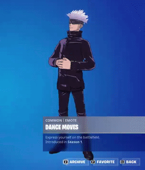 A Man With White Hair Is Dancing In A Video Game GIF