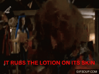 A Man Without A Shirt Is Rubbing Lotion On His Skin In A Gif From Gifsoup.com GIF