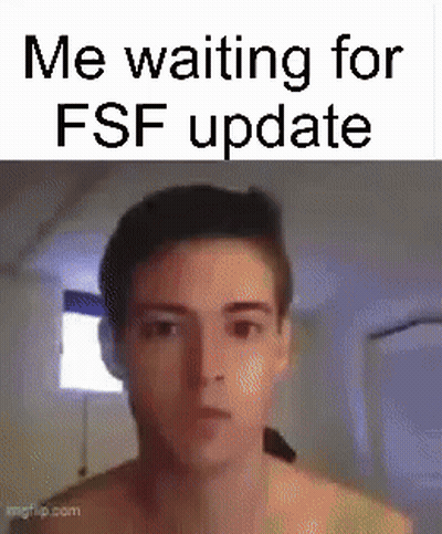A Man Without A Shirt Is Waiting For A Fsf Update . GIF
