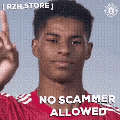 A Manchester United Soccer Player Is Giving The Middle Finger GIF