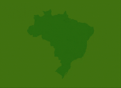 A Map Of Brazil Shows That There Are Two Trechos De Linhas De Transmissao GIF