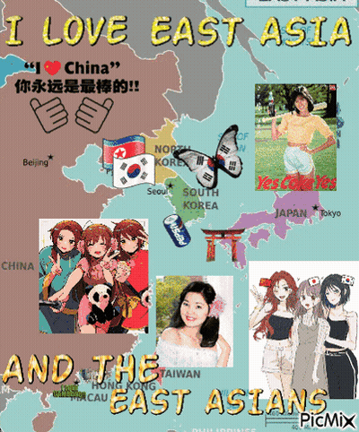 A Map Of East Asia And The East Asians GIF