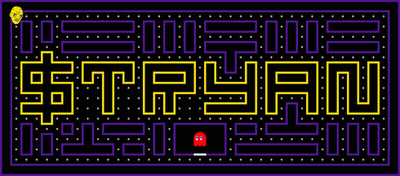 A Maze With A Yellow Face And The Words $ T = Jan GIF