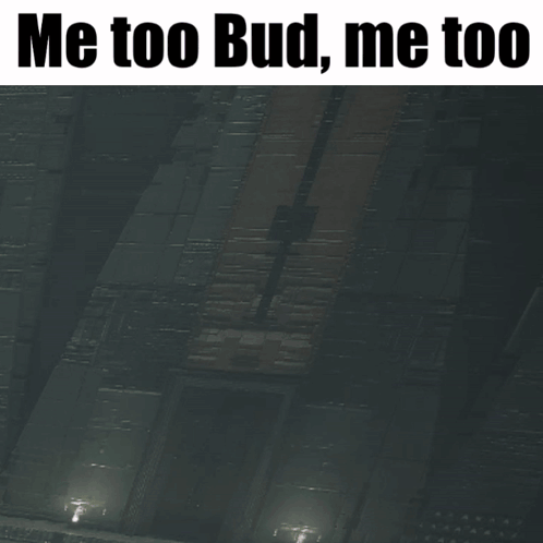 A Meme That Says Me Too Bud Me Too On It GIF