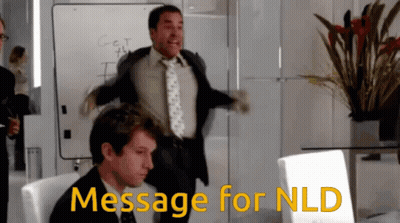 A Message For Nld Is Being Sent To A Man In A Suit GIF