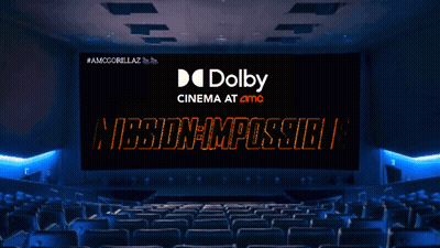 A Movie Theater With Dolby Cinema At Amc GIF