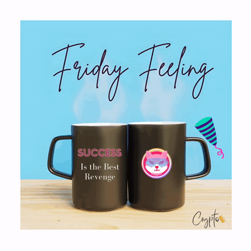 A Mug That Says Success Is The Best Revenge On It GIF