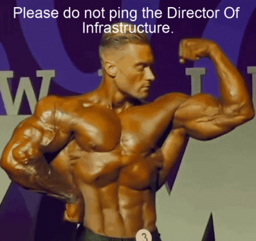 A Muscular Man With A Number 3 On His Chest GIF