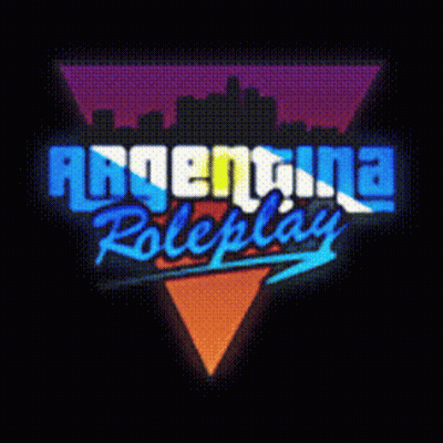 A Neon Sign That Says Adventure Roleplay On A Black Background GIF