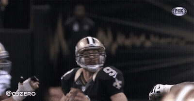A New Orleans Saints Football Player Wearing Number 11 GIF