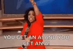 A+ Oprah You Get An A+ GIF
