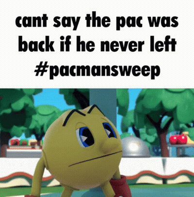 A Pac Man Says Cant Say The Pac Was Back If He Never Left GIF