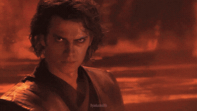 A Painting Of A Man Holding A Light Saber With The Words Ryantsnacks Written On The Bottom Right GIF