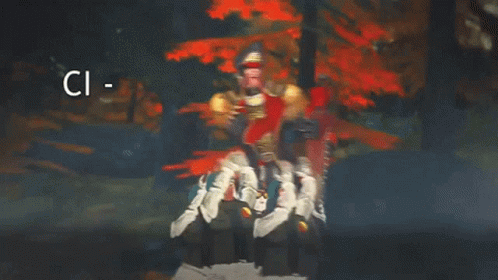 A Painting Of A Man With The Words Hero Of The Imperium On The Bottom GIF