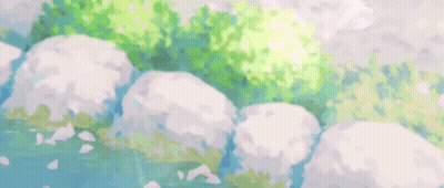 A Painting Of A Turtle Holding A Flower In Its Mouth GIF