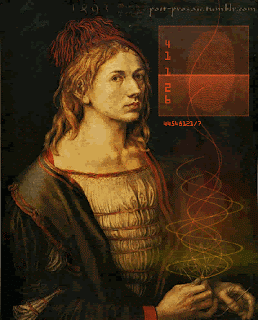A Painting Of A Woman With Chinese Writing On The Bottom Left GIF