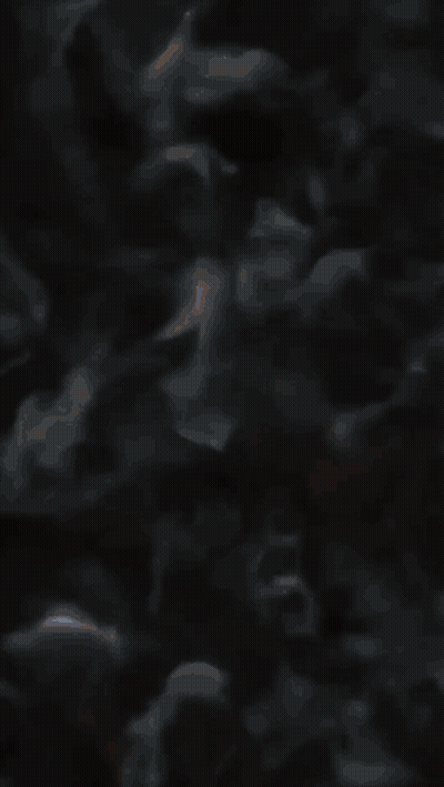 A Painting Of Two Hands Reaching Out Towards The Light GIF