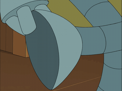 A Pair Of Black Shoes And A Pair Of Black Boots On A Shoe Rack GIF