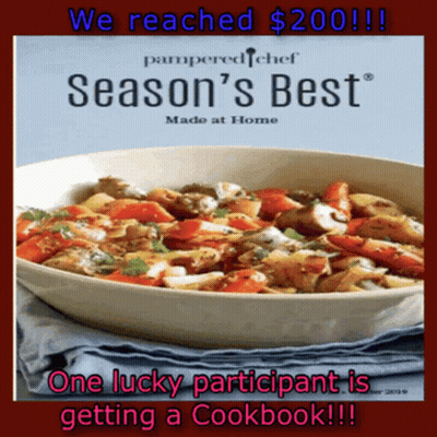 A Pampered Chef Season 'S Best Cookbook GIF