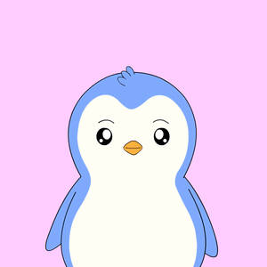 A Penguin Holding A Sign That Says Hello On It GIF