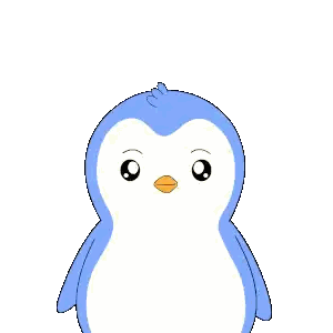 A Penguin Holding A Sign That Says Yes Sticker