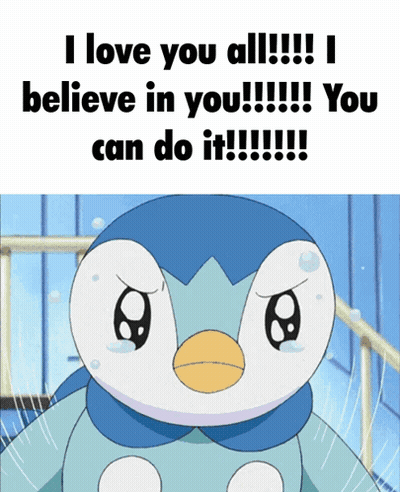 A Penguin Is Crying And Says I Love You All GIF