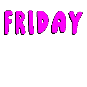 A Penguin Is Giving A Thumbs Up And The Word Friday Is Above It Sticker