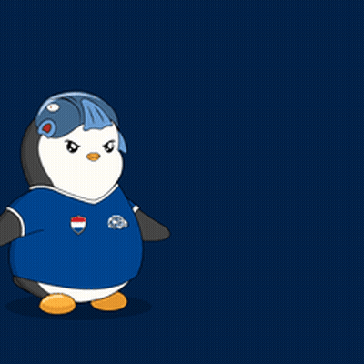 A Penguin Is Sleeping With A Soccer Ball And The Word Netherlands Is Above Him GIF