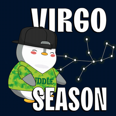 A Penguin Wearing A Hat And A Green Shirt That Says Huddle On It GIF