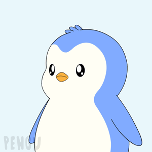A Penguin With The Word Stop Behind Him GIF