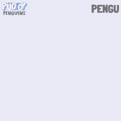 A Penguin With Wings Is Holding A Bow And Arrow In A Puddy Penguins Ad GIF