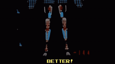 A Person In A Surgical Gown Is Being Examined By A Doctor And The Words Better Are On The Screen GIF