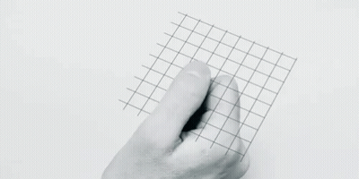 A Person Is Drawing A Square On A Piece Of Paper With A Pencil . GIF