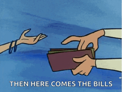 A Person Is Handing Another Person A Wallet Full Of Money . GIF