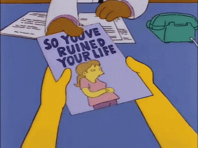 A Person Is Holding A Book That Says So You 'Ve Ruined Your Life GIF